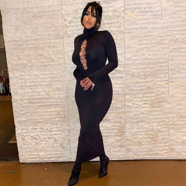 casual dresses women's turtle-neck hollow out open chest buckles tie drawstring stretch maxi dress winter 2021 femme goth rob, Black;gray
casual dresses women's turtle-neck hollow out open chest buckles tie drawstring stretch maxi dress winter 2021 femme goth rob, Black;gray