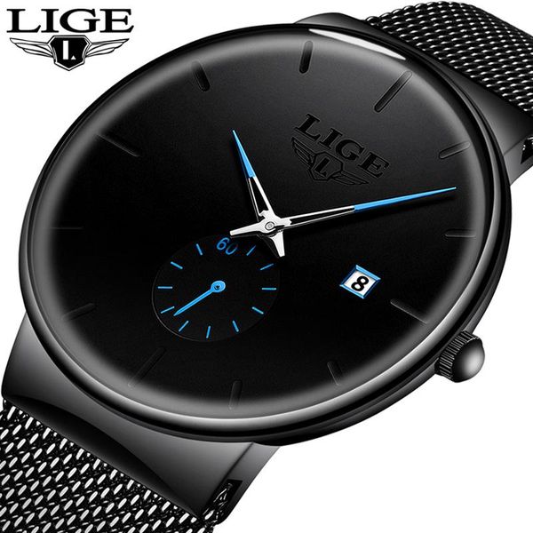 wristwatches lige quartz watch women for men unique design fashion watches ultra thin wrist para hombre, Slivery;brown
wristwatches lige quartz watch women for men unique design fashion watches ultra thin wrist para hombre, Slivery;brown