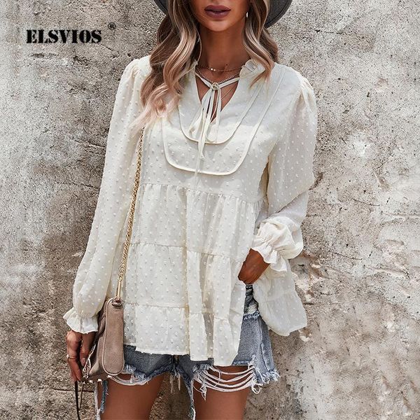 women's blouses & shirts autumn long blouse 2021 women casual v-neck solid patchwork shirt elegant ladies fashion petal sleeve loose st, White
women's blouses & shirts autumn long blouse 2021 women casual v-neck solid patchwork shirt elegant ladies fashion petal sleeve loose st, White