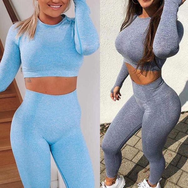 womens seamless yoga set sport suit gym wear workout clothes long sleeve crop high waist leggings fitness sports outfit
womens seamless yoga set sport suit gym wear workout clothes long sleeve crop high waist leggings fitness sports outfit