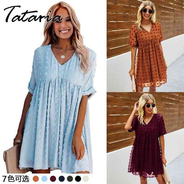 women causal summer dress elegant applique chiffon shirt v neck loose waist sky blue soft girl mini es vestido 210514, Black;gray
women causal summer dress elegant applique chiffon shirt v neck loose waist sky blue soft girl mini es vestido 210514, Black;gray