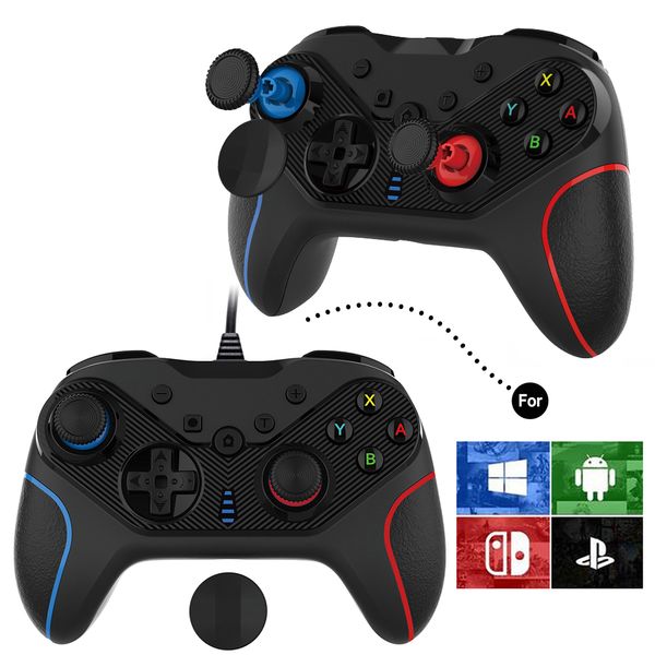 wired gamepad controller handle usb computer pc universal eat chicken for nintendo switch/android/ps3 lapwindows game controllers & joystick
wired gamepad controller handle usb computer pc universal eat chicken for nintendo switch/android/ps3 lapwindows game controllers & joystick
