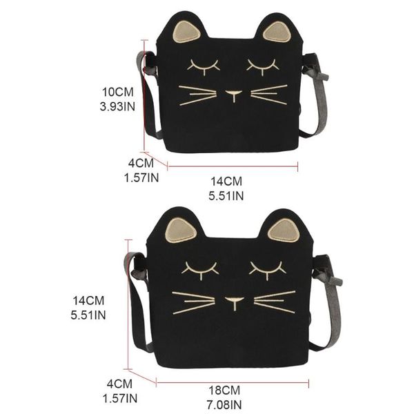 waist bags x7ya fashion women pu leather shoulder bag embroidered cat purse casual satchel
waist bags x7ya fashion women pu leather shoulder bag embroidered cat purse casual satchel