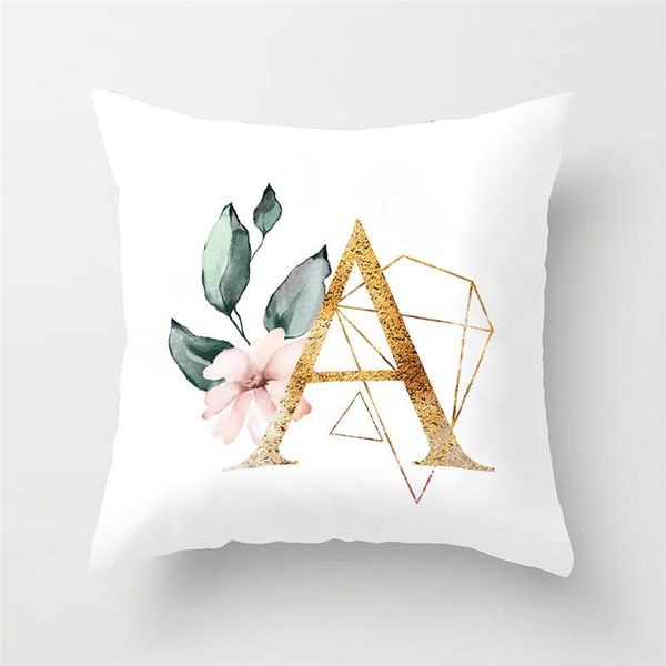cushion/decorative pillow 1pcs flower letter 45*45cm english alphabet white cushion cover polyester decoration para sofa
cushion/decorative pillow 1pcs flower letter 45*45cm english alphabet white cushion cover polyester decoration para sofa