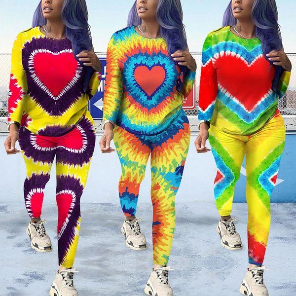 two piece dress set rainbow print t shirt long sleeve design tracksuit women sweat suits multi color outfits plus size party club 2 pc, White
two piece dress set rainbow print t shirt long sleeve design tracksuit women sweat suits multi color outfits plus size party club 2 pc, White