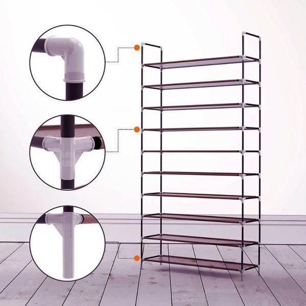 home shoes rack container shelves multi layers space saving boots organizer waterproof storage 100 x 28 180cm clothing & wardrobe
home shoes rack container shelves multi layers space saving boots organizer waterproof storage 100 x 28 180cm clothing & wardrobe