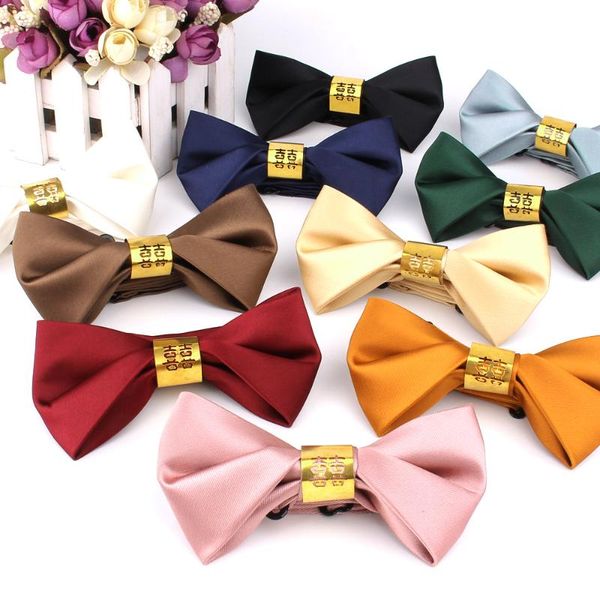 neck ties wedding bowtie fashion satin bow tie for men women knot black red cravats solid color groomsmen bowties gifts, Blue;purple
neck ties wedding bowtie fashion satin bow tie for men women knot black red cravats solid color groomsmen bowties gifts, Blue;purple