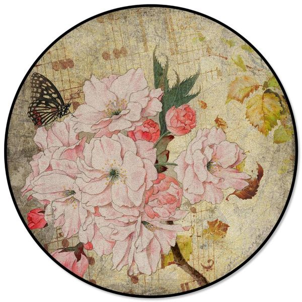 carpets cherry blossom butterfly retro round rug for living room home decor kids children's bedroom area rugs mats
carpets cherry blossom butterfly retro round rug for living room home decor kids children's bedroom area rugs mats