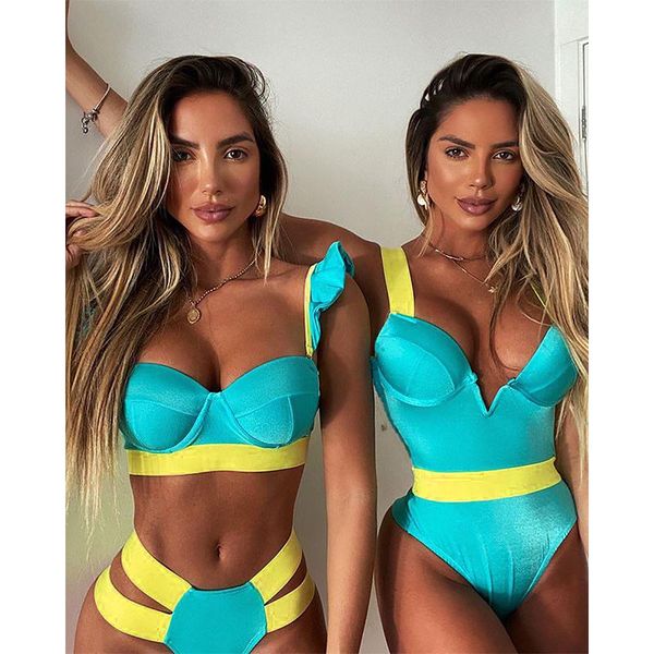one-piece suits 2021 bikini one set women swimsuit halter push up swimwear female brazilian bathing suit summer beach wear swimming
one-piece suits 2021 bikini one set women swimsuit halter push up swimwear female brazilian bathing suit summer beach wear swimming