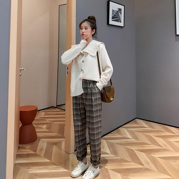 women's knits & tees spring and autumn outer wear 2021 japanese sweater sweet cardigan loose lazy knit jacket design sense of niche y12, White
women's knits & tees spring and autumn outer wear 2021 japanese sweater sweet cardigan loose lazy knit jacket design sense of niche y12, White