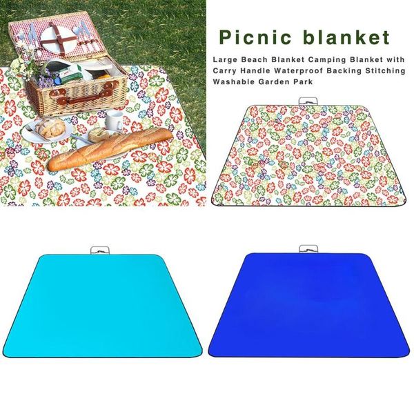 outdoor pads high-quality large beach blanket camping with carry handle waterproof backing stitching washable garden park
outdoor pads high-quality large beach blanket camping with carry handle waterproof backing stitching washable garden park