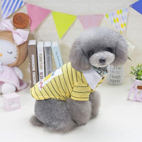 dog apparel puoupuou striped clothes for small medium dogs puppy outfit summer cute pet coat cartoon clothing t-shirt s-2xl
dog apparel puoupuou striped clothes for small medium dogs puppy outfit summer cute pet coat cartoon clothing t-shirt s-2xl