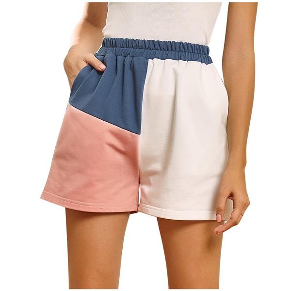 women's shorts slimming fitness leisure stitching color summer slim knee down black cycling streetwear, White;black
women's shorts slimming fitness leisure stitching color summer slim knee down black cycling streetwear, White;black
