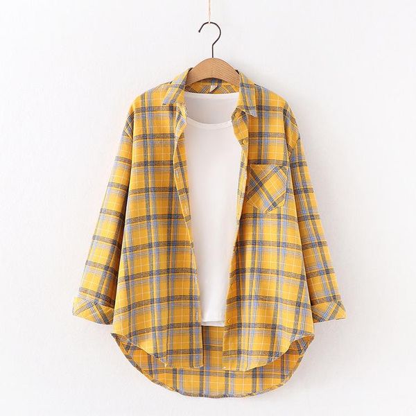 harajuku kawaii ladies plaid shirts women fashion long-sleeved pure cotton flannel shirt blouse soft and comfortable women's blouses &, White
harajuku kawaii ladies plaid shirts women fashion long-sleeved pure cotton flannel shirt blouse soft and comfortable women's blouses &, White