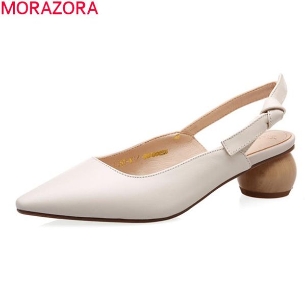 dress shoes morazora 2021 big size 34-42 fashion high heels genuine leather solid color women pumps summer shallow simple, Black
dress shoes morazora 2021 big size 34-42 fashion high heels genuine leather solid color women pumps summer shallow simple, Black