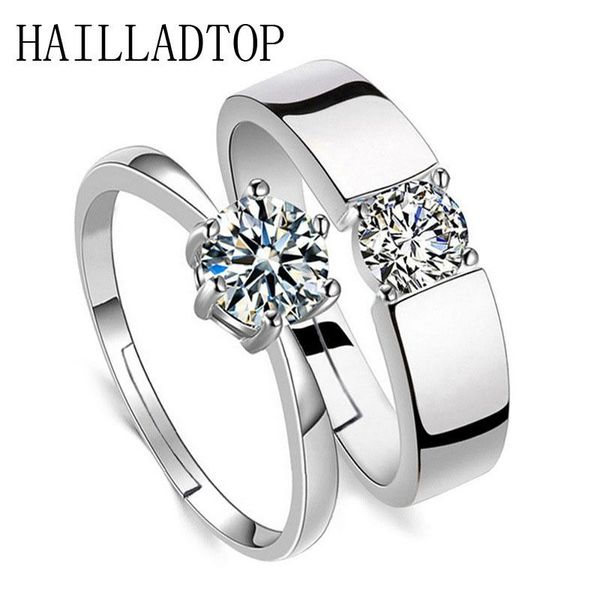wedding rings silver plated resizeable classic couple engagement ring adjustable crystal love alliances marriage, Slivery;golden
wedding rings silver plated resizeable classic couple engagement ring adjustable crystal love alliances marriage, Slivery;golden