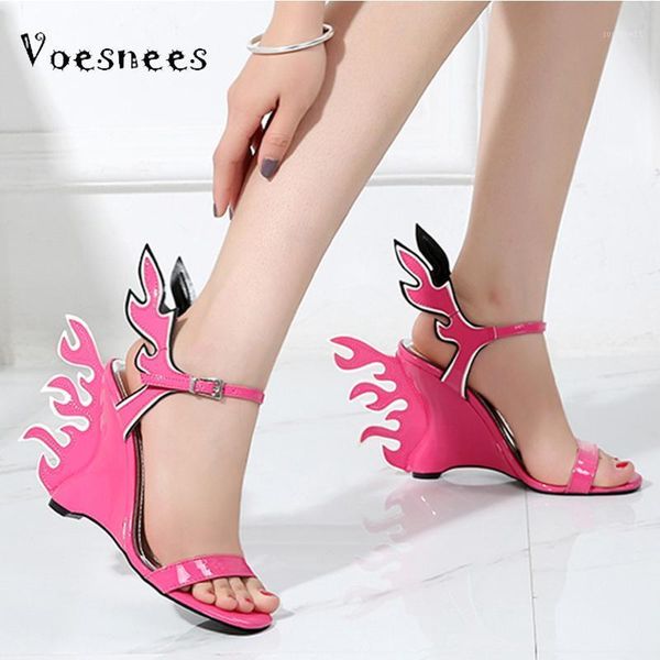 sandals voesnees 2021 summer women's shoes flame women fashion word wedges female high heeles10cm ladies performance1, Black
sandals voesnees 2021 summer women's shoes flame women fashion word wedges female high heeles10cm ladies performance1, Black