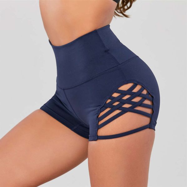 high tracksuits waist tight yoga women's side cross big hollow fitness pole dance sports shorts, Gray
high tracksuits waist tight yoga women's side cross big hollow fitness pole dance sports shorts, Gray