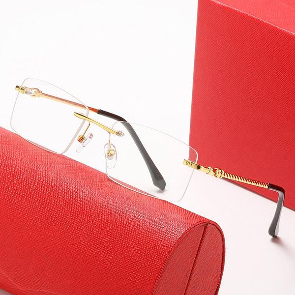 fashion sunglasses frames men glasses titanium rimless eyeglasses myopia male prescription glass optical clear eyewear with original brand b, Black
fashion sunglasses frames men glasses titanium rimless eyeglasses myopia male prescription glass optical clear eyewear with original brand b, Black