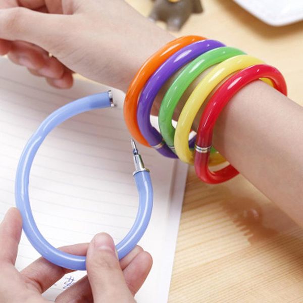 flexible cute soft plastic bangle bracelet ballpoint pens school office supplies 2021 creative stationery, Blue;orange
flexible cute soft plastic bangle bracelet ballpoint pens school office supplies 2021 creative stationery, Blue;orange