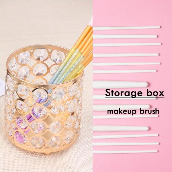 european metal crystal makeup brush storage tube eyebrow pencil cosmetic organizer jewelry box container boxes & bins
european metal crystal makeup brush storage tube eyebrow pencil cosmetic organizer jewelry box container boxes & bins