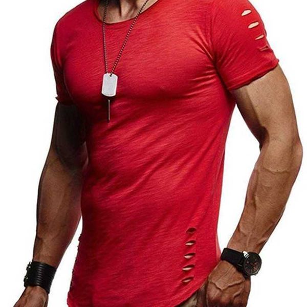 men's t-shirts clothing sports tshirts summer fashion short sleeved tees mens hole skinny o neck v2cm, White;black
men's t-shirts clothing sports tshirts summer fashion short sleeved tees mens hole skinny o neck v2cm, White;black