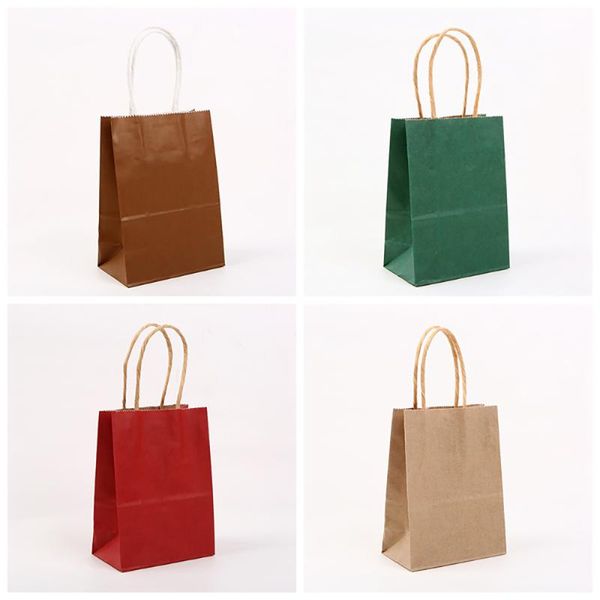 2pcs fashion colorful kraft paper handbag, logo/color/ size customizable bag gift wrap
2pcs fashion colorful kraft paper handbag, logo/color/ size customizable bag gift wrap