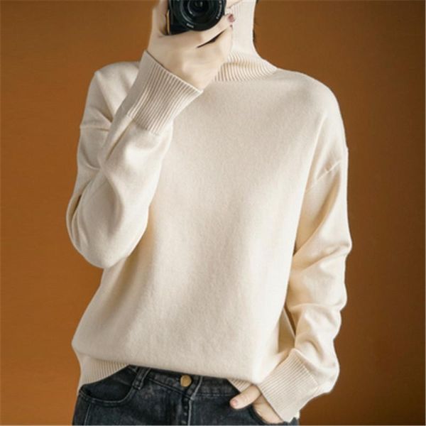women's sweaters autumn winter orange turtleneck cashmere sweater women thickened pullover casual basic jumper knitted loose, White;black
women's sweaters autumn winter orange turtleneck cashmere sweater women thickened pullover casual basic jumper knitted loose, White;black