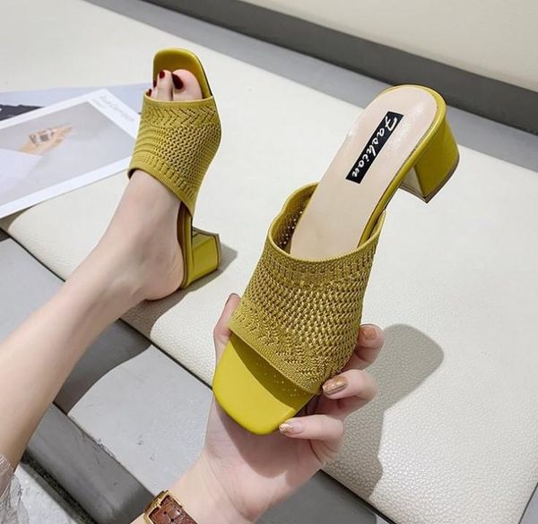 sandals 2021 summer women shoes mules slides peep toe square high heels female shoe casual heel 35-40, Black
sandals 2021 summer women shoes mules slides peep toe square high heels female shoe casual heel 35-40, Black