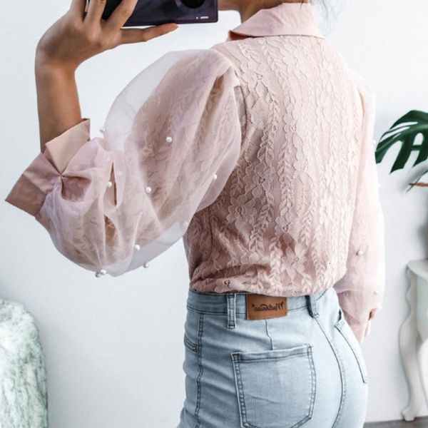 knits women elegant lace beading blouse shirts autumn vintage mesh turn-down collar office lady casual fashion long sleeve blusa 7kk 0zyn, White
knits women elegant lace beading blouse shirts autumn vintage mesh turn-down collar office lady casual fashion long sleeve blusa 7kk 0zyn, White