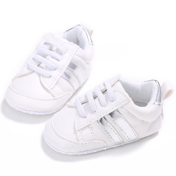 first walkers silver striped born girl white toddler girls shoes baby boy accessories gift cute sneakers
first walkers silver striped born girl white toddler girls shoes baby boy accessories gift cute sneakers
