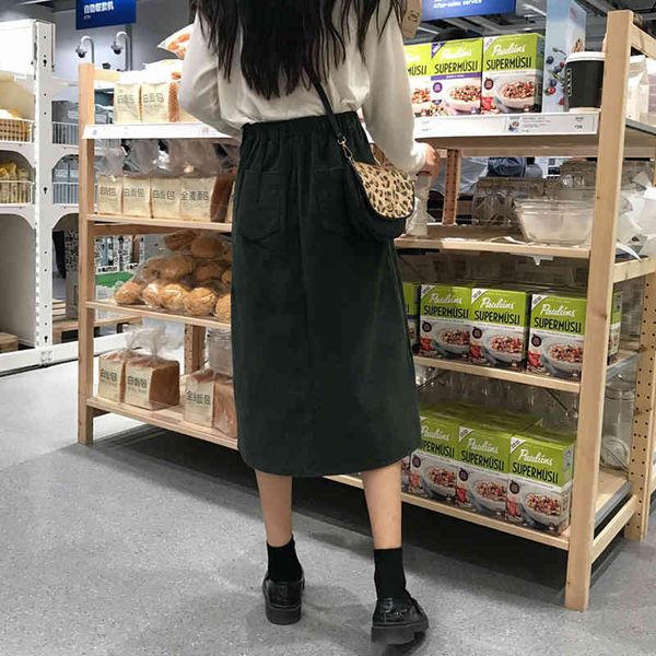 skirts winter vintage slim solid female corduroy single-breasted half elastic waist a-line mid-length women skirts o4j7, Black
skirts winter vintage slim solid female corduroy single-breasted half elastic waist a-line mid-length women skirts o4j7, Black
