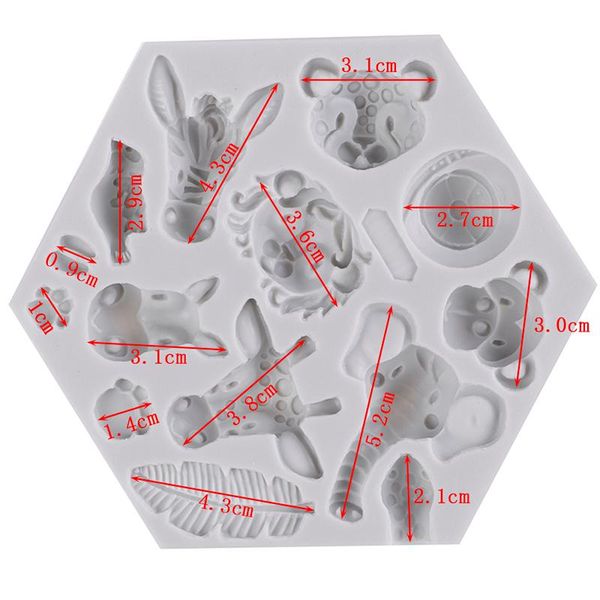cake tools forest animal mould silicone molds woodland decorative mold decorating fondant
cake tools forest animal mould silicone molds woodland decorative mold decorating fondant