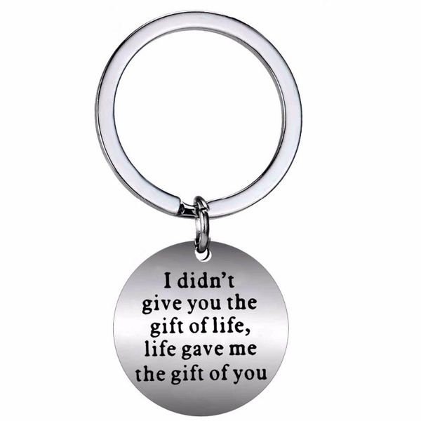 keychains 12pc/lot family mom dad couple keyring i didn't give you the gift of life, life me stainless steel keychain, Silver
keychains 12pc/lot family mom dad couple keyring i didn't give you the gift of life, life me stainless steel keychain, Silver