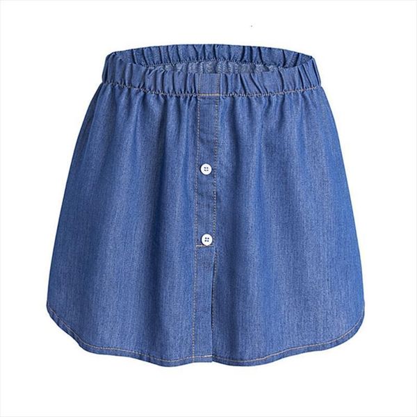 layering fake lower womens skirts sweep buttons blue striped blouse a line false hem extenders for sweater, Black
layering fake lower womens skirts sweep buttons blue striped blouse a line false hem extenders for sweater, Black