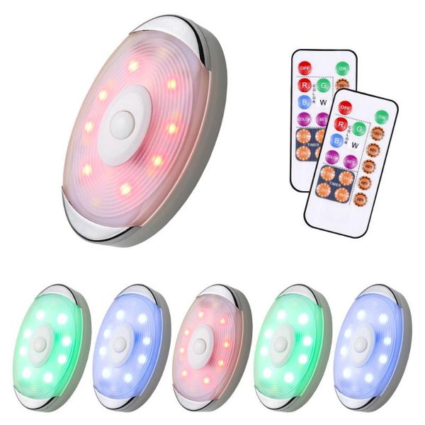 wireless rgb led puck lights dimmable under cabinet light remote control closet night lamp for kitchen wardrobe room lighting
wireless rgb led puck lights dimmable under cabinet light remote control closet night lamp for kitchen wardrobe room lighting