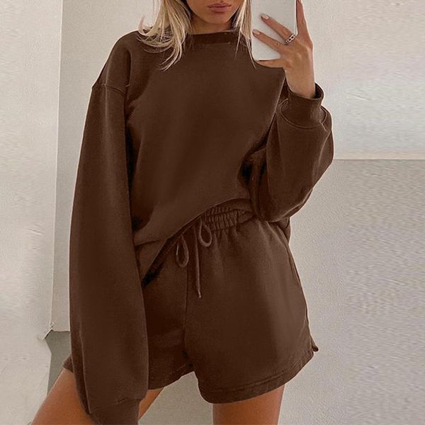 women's tracksuits two piece set women solid sweatshirts shorts sets female suit pullover fleece and jogger loose casual 2021 sports ou, Gray
women's tracksuits two piece set women solid sweatshirts shorts sets female suit pullover fleece and jogger loose casual 2021 sports ou, Gray
