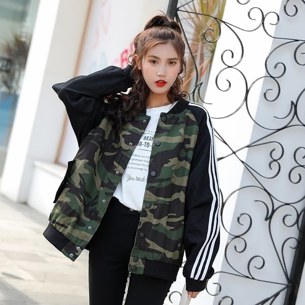 harajuku of women women's jacket camouflage loose coats women jacket jeans more women's clothing size wukp, Black;brown
harajuku of women women's jacket camouflage loose coats women jacket jeans more women's clothing size wukp, Black;brown