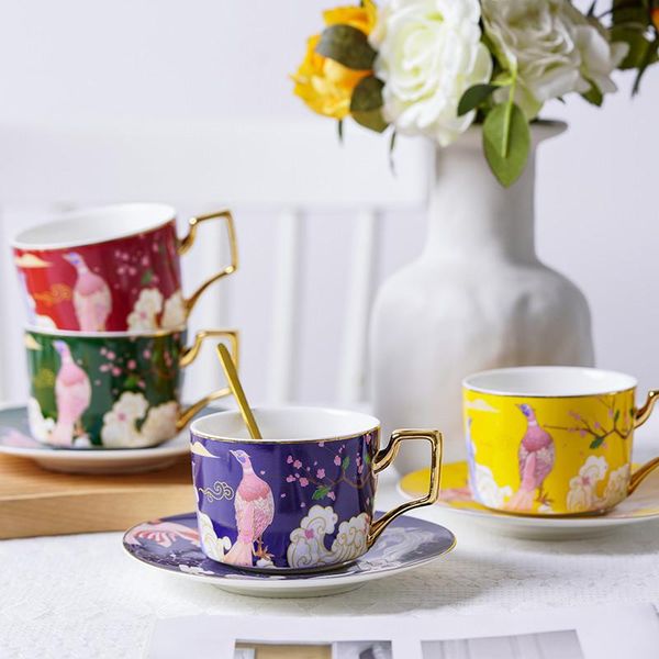 cups & saucers porcelain coffee set ceramic tea with spoon tableware birthday present wedding gift 250ml gold hand
cups & saucers porcelain coffee set ceramic tea with spoon tableware birthday present wedding gift 250ml gold hand