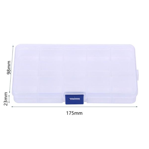 fishing accessories tackle box 15 compartment lures storage organizer with removable dividers transparent baits hooks
fishing accessories tackle box 15 compartment lures storage organizer with removable dividers transparent baits hooks