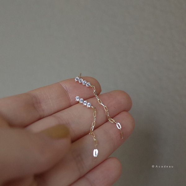 designer dangle & chandelier square chain pendant style earrings 925 silver golden/silvery simple temperament fashion
designer dangle & chandelier square chain pendant style earrings 925 silver golden/silvery simple temperament fashion