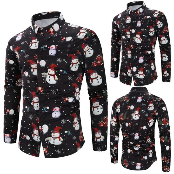 men's casual shirts 2021 arrival fashion men christmas theme button up shirt long sleeve turn-down collar blouse, White;black
men's casual shirts 2021 arrival fashion men christmas theme button up shirt long sleeve turn-down collar blouse, White;black