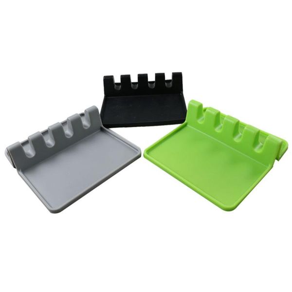 kitchen storage & organization silicone spoon holder utensil rest ladle fork mat heat resistant green/grey/black organized
kitchen storage & organization silicone spoon holder utensil rest ladle fork mat heat resistant green/grey/black organized