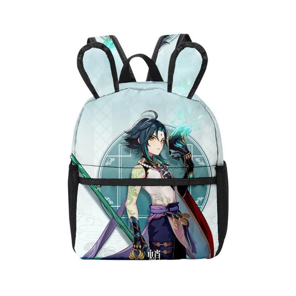 backpack genshin impact xiao women cartoon ears fashion mini casual bags for school students teenagers travel small cute child bag
backpack genshin impact xiao women cartoon ears fashion mini casual bags for school students teenagers travel small cute child bag