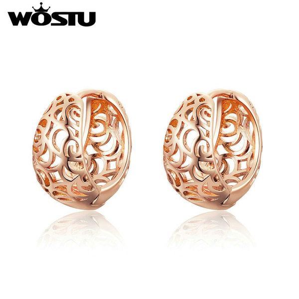 stud wostu style golden cutout earrings for women rose gold small engagement wedding fashion jewelry gift ffe140, Golden;silver
stud wostu style golden cutout earrings for women rose gold small engagement wedding fashion jewelry gift ffe140, Golden;silver