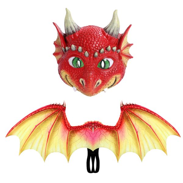 mascot doll costume kids purim costumes dinosaur halloween costme dragon mask wing christmas carnival party props accessories birthday gift, Red;yellow
mascot doll costume kids purim costumes dinosaur halloween costme dragon mask wing christmas carnival party props accessories birthday gift, Red;yellow