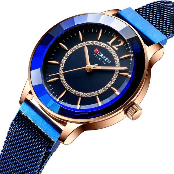 wristwatches curren brand ladies watch rhinestone fashion quartz mesh steel for women causal blue watches kol saati, Slivery;brown
wristwatches curren brand ladies watch rhinestone fashion quartz mesh steel for women causal blue watches kol saati, Slivery;brown