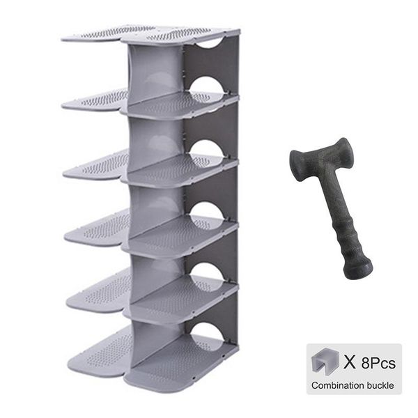 clothing & wardrobe storage 6 layers stackable shoe hanger assembly integrated large capacity shoes rack pp space saving safety stand organi
clothing & wardrobe storage 6 layers stackable shoe hanger assembly integrated large capacity shoes rack pp space saving safety stand organi