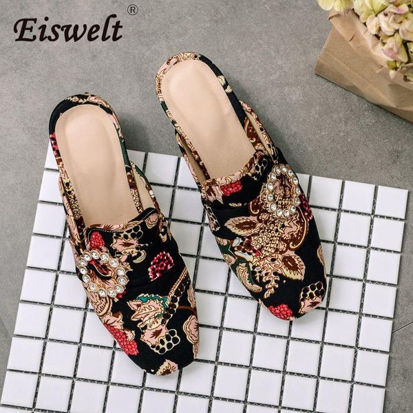 slippers eiswelt 2021 fashion retro women shoes medium heels square toe pumps embroidery crystal high sal, Black
slippers eiswelt 2021 fashion retro women shoes medium heels square toe pumps embroidery crystal high sal, Black