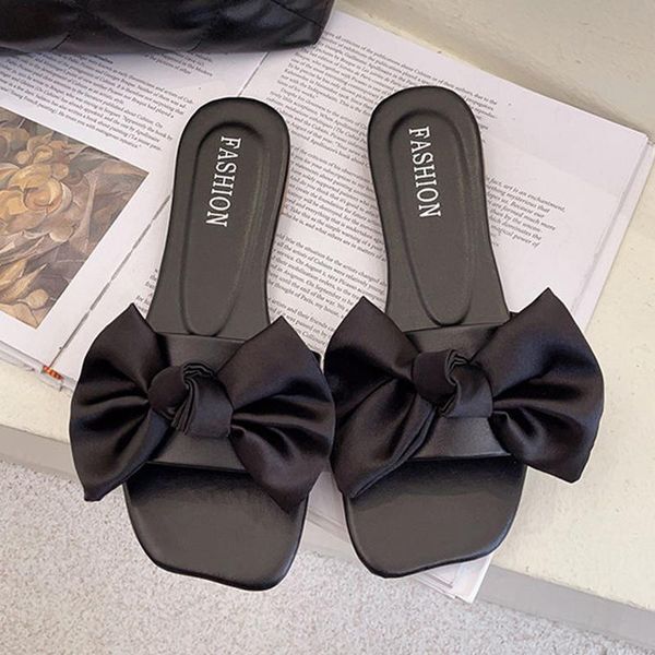 slippers women's sandals 2021 korean fashion outdoor butterfly knot casual beach vacation flat shoes for woman, Black
slippers women's sandals 2021 korean fashion outdoor butterfly knot casual beach vacation flat shoes for woman, Black
